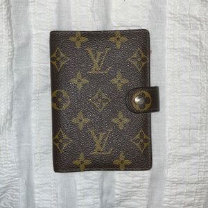 Louis Vuitton small ring agenda book